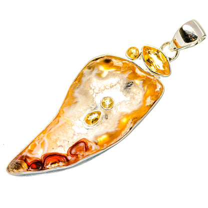 Occo Geode Pendants handcrafted by Ana Silver Co - PD36530 - Photo 2
