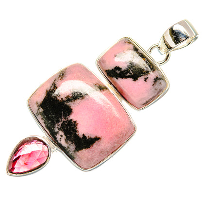 Rhodonite Pendants handcrafted by Ana Silver Co - PD36535 - Photo 2
