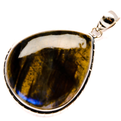 Labradorite Pendants handcrafted by Ana Silver Co - PD36537 - Photo 2