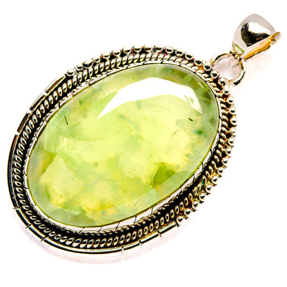 Prehnite Pendants handcrafted by Ana Silver Co - PD36544 - Photo 2
