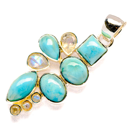 Larimar Pendants handcrafted by Ana Silver Co - PD36551 - Photo 2