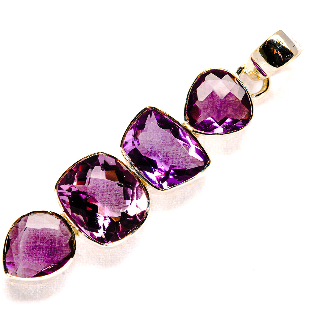 Amethyst Pendants handcrafted by Ana Silver Co - PD36554 - Photo 2