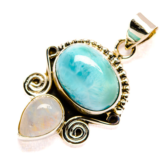 Larimar Pendants handcrafted by Ana Silver Co - PD36558 - Photo 2