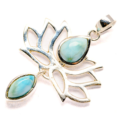 Larimar Pendants handcrafted by Ana Silver Co - PD36560 - Photo 2