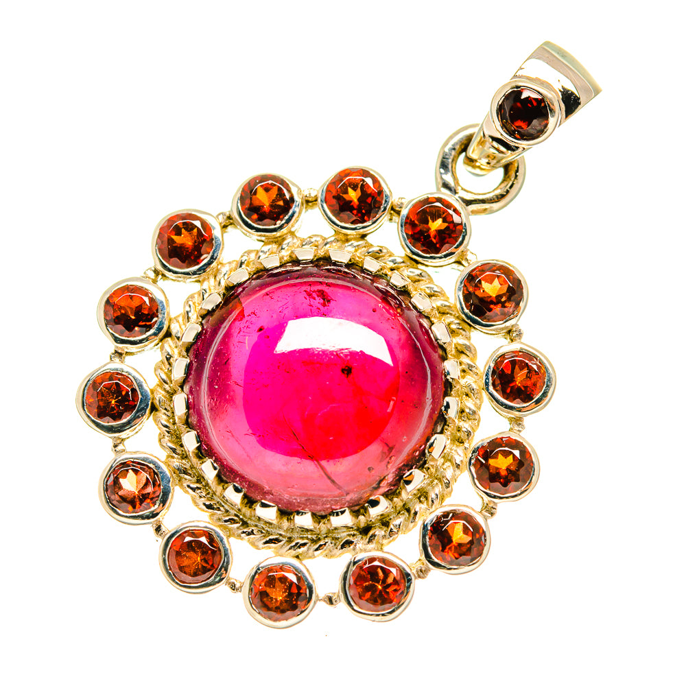 Garnet Pendants handcrafted by Ana Silver Co - PD3658