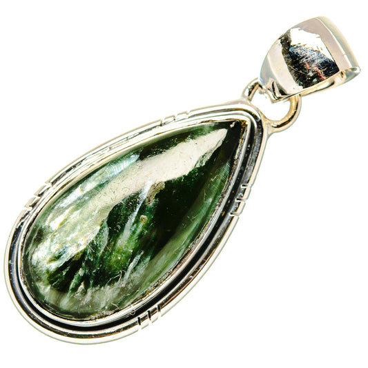 Seraphinite Pendants handcrafted by Ana Silver Co - PD36580 - Photo 2
