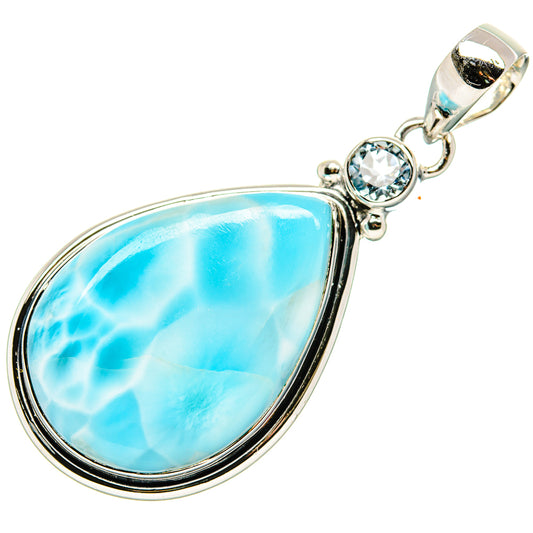 Larimar Pendants handcrafted by Ana Silver Co - PD36585 - Photo 2