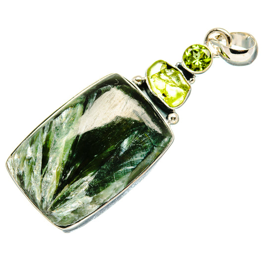 Seraphinite Pendants handcrafted by Ana Silver Co - PD36589 - Photo 2
