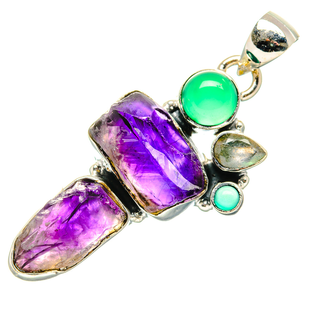 Amethyst Pendants handcrafted by Ana Silver Co - PD36598 - Photo 2
