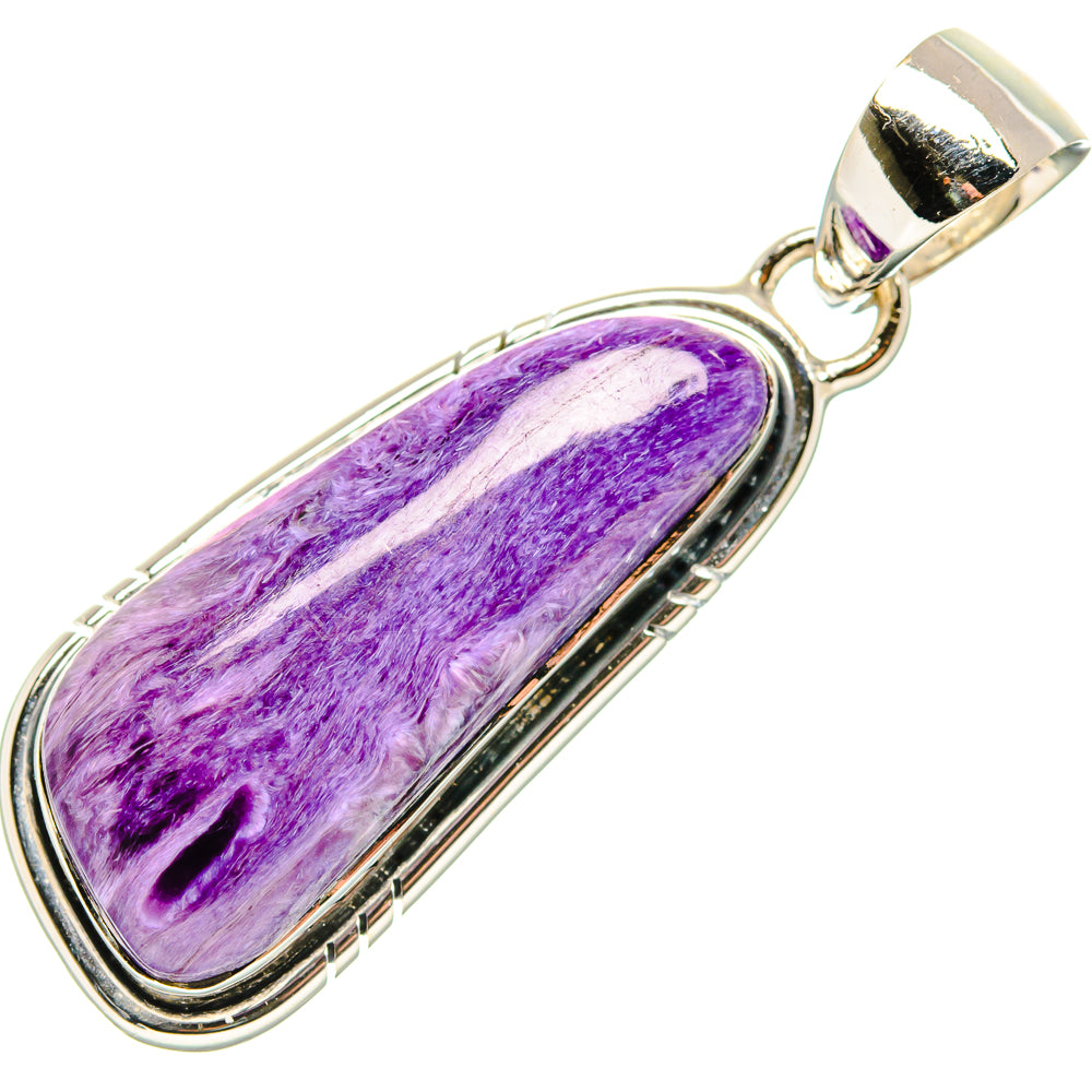 Charoite Pendants handcrafted by Ana Silver Co - PD36602 - Photo 2