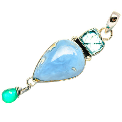 Owyhee Opal Pendants handcrafted by Ana Silver Co - PD36605 - Photo 2