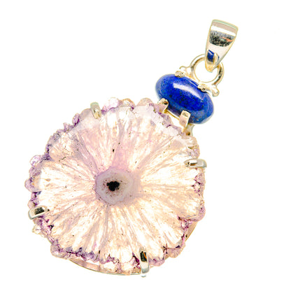 Amethyst Stalactite Pendants handcrafted by Ana Silver Co - PD3661