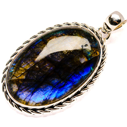 Labradorite Pendants handcrafted by Ana Silver Co - PD36618 - Photo 2