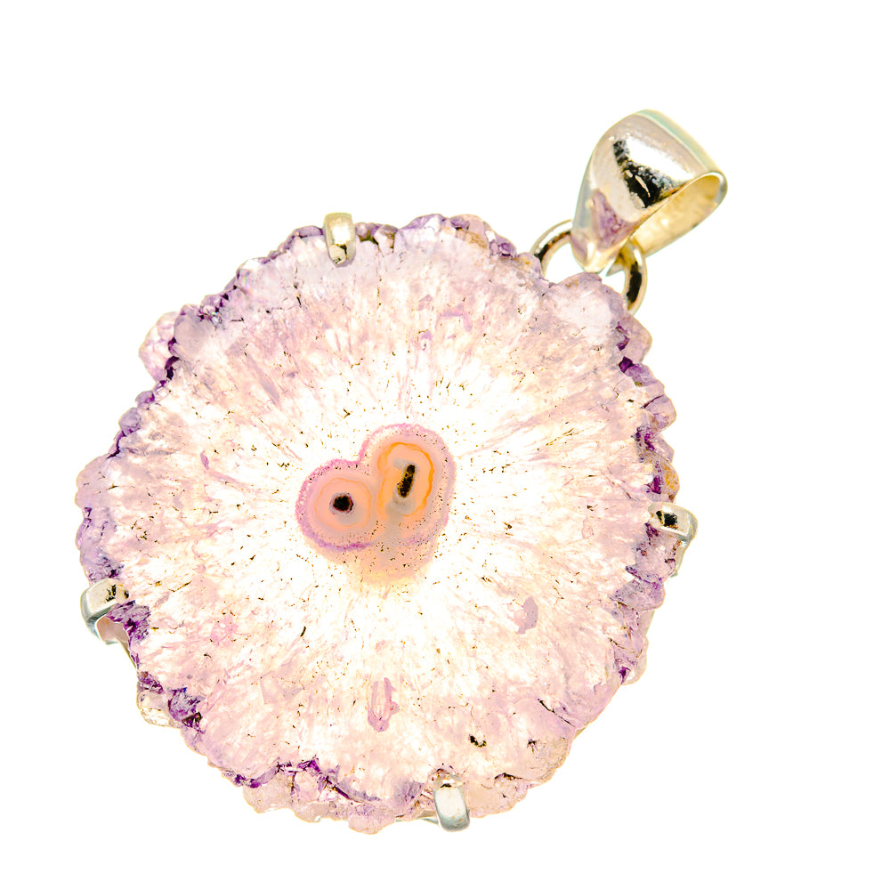 Amethyst Stalactite Pendants handcrafted by Ana Silver Co - PD3662
