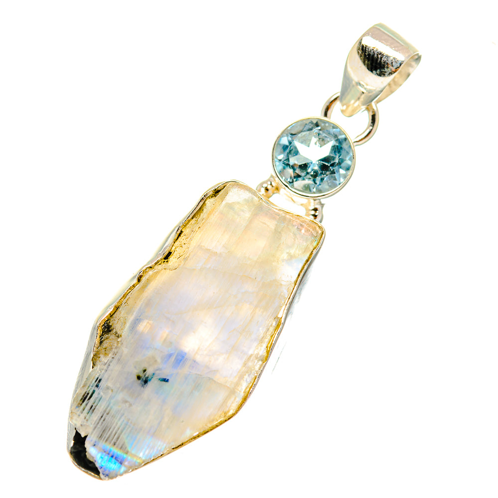 Rose Quartz Pendants handcrafted by Ana Silver Co - PD3663