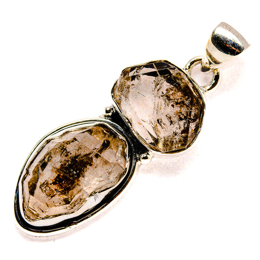 Herkimer Diamond Pendants handcrafted by Ana Silver Co - PD36631 - Photo 2