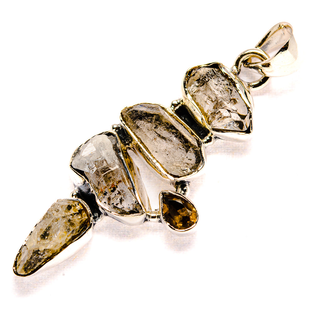 Herkimer Diamond Pendants handcrafted by Ana Silver Co - PD36632 - Photo 2