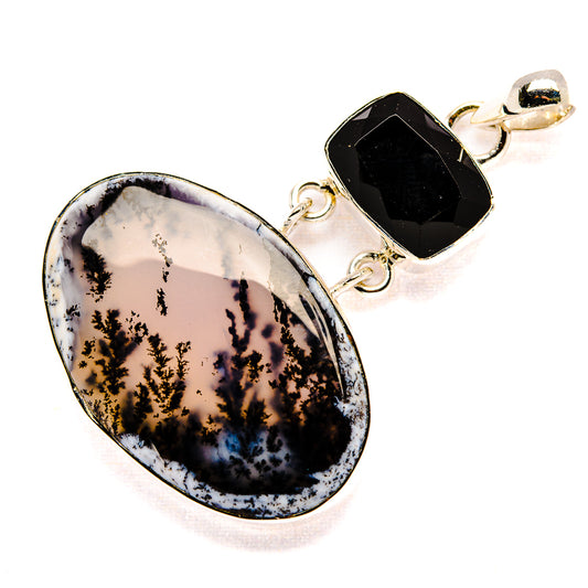 Dendritic Opal Pendants handcrafted by Ana Silver Co - PD36633 - Photo 2