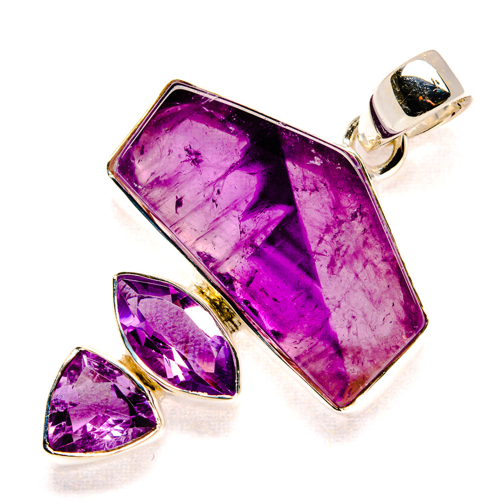 Amethyst Pendants handcrafted by Ana Silver Co - PD36634 - Photo 2