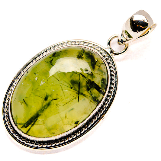 Prehnite Pendants handcrafted by Ana Silver Co - PD36637 - Photo 2