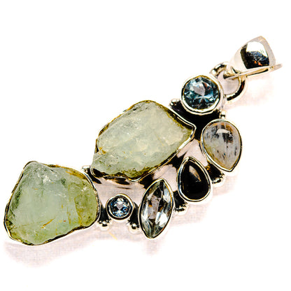 Aquamarine Pendants handcrafted by Ana Silver Co - PD36646 - Photo 2