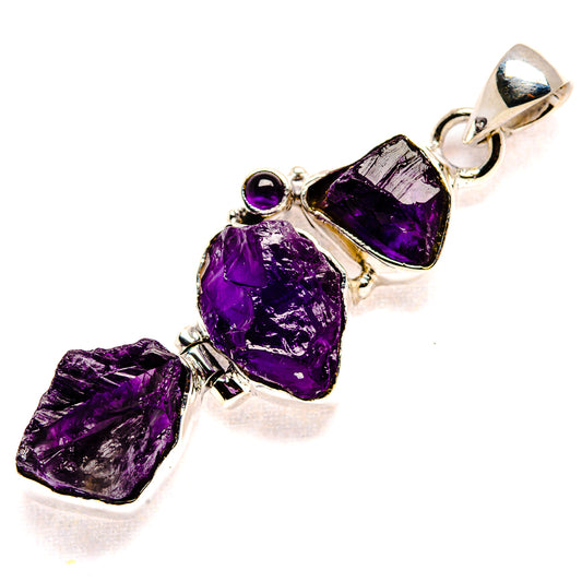 Amethyst Pendants handcrafted by Ana Silver Co - PD36652 - Photo 2