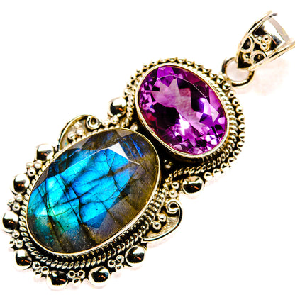 Labradorite Pendants handcrafted by Ana Silver Co - PD36660 - Photo 2
