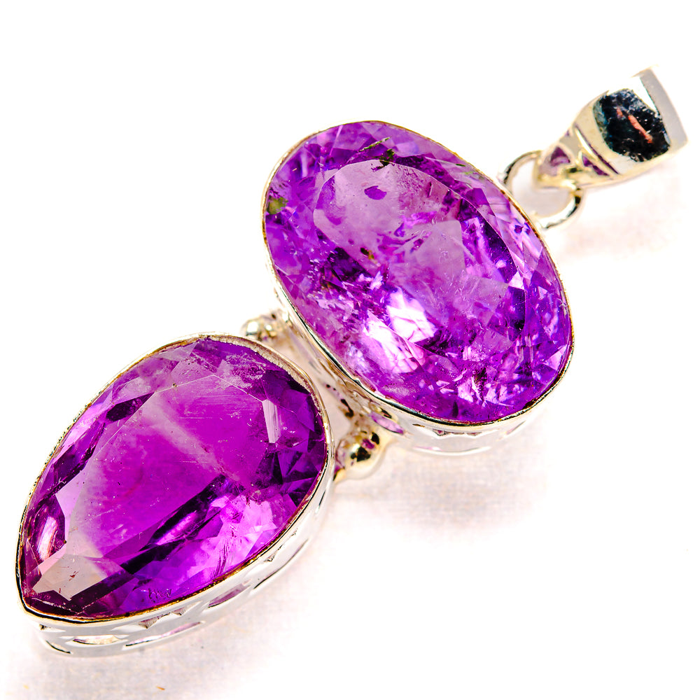 Amethyst Pendants handcrafted by Ana Silver Co - PD36663 - Photo 2