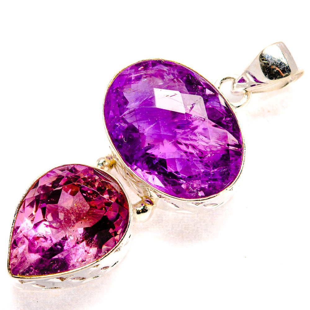 Amethyst Pendants handcrafted by Ana Silver Co - PD36668 - Photo 2