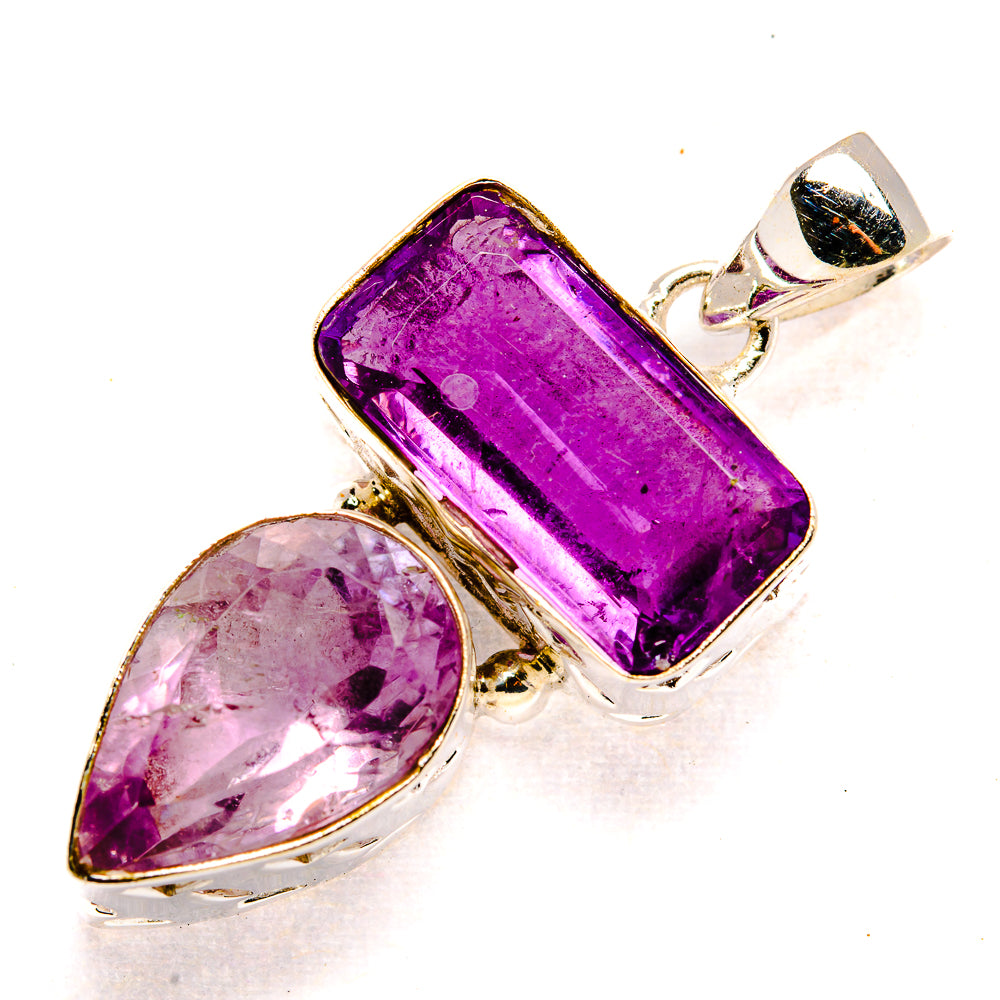 Amethyst Pendants handcrafted by Ana Silver Co - PD36673 - Photo 2