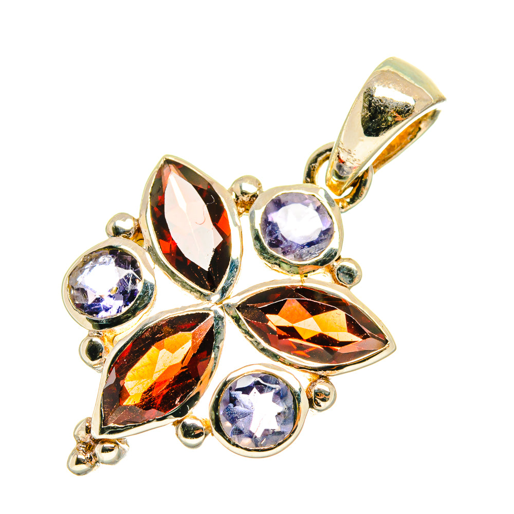 Garnet Pendants handcrafted by Ana Silver Co - PD3669