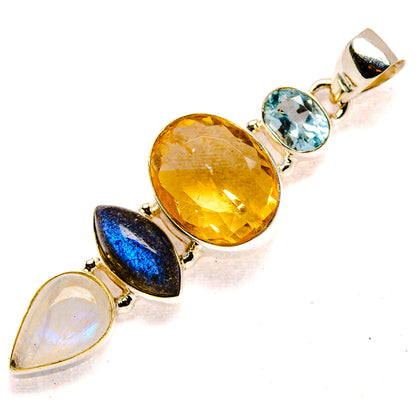 Citrine Pendants handcrafted by Ana Silver Co - PD36693 - Photo 2