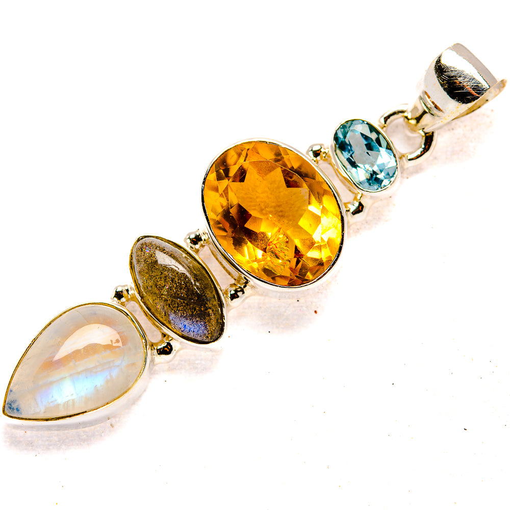 Citrine Pendants handcrafted by Ana Silver Co - PD36694 - Photo 2
