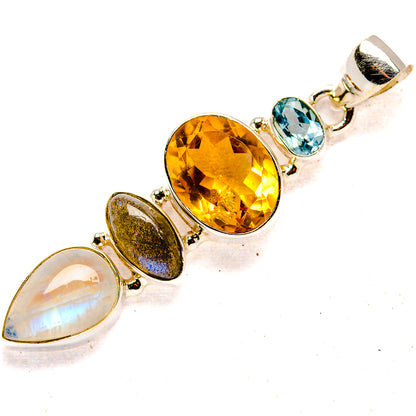 Citrine Pendants handcrafted by Ana Silver Co - PD36694 - Photo 2