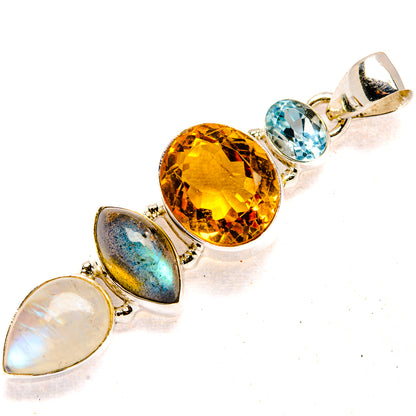 Citrine Pendants handcrafted by Ana Silver Co - PD36695 - Photo 2