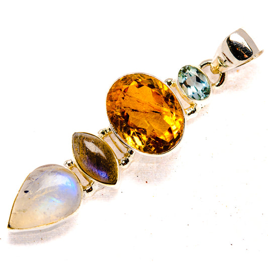 Citrine Pendants handcrafted by Ana Silver Co - PD36697 - Photo 2