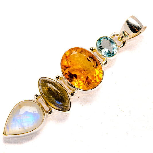 Citrine Pendants handcrafted by Ana Silver Co - PD36698 - Photo 2