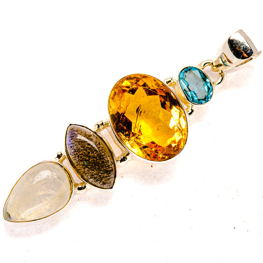 Citrine Pendants handcrafted by Ana Silver Co - PD36699 - Photo 2