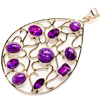 Charoite Pendants handcrafted by Ana Silver Co - PD36701 - Photo 2