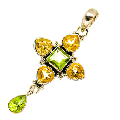 Peridot Pendants handcrafted by Ana Silver Co - PD3671
