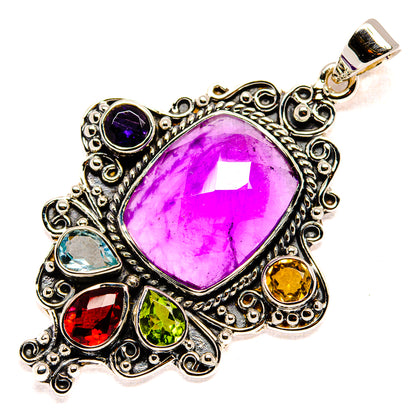 Amethyst Pendants handcrafted by Ana Silver Co - PD36710 - Photo 2