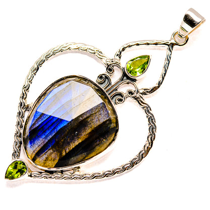 Labradorite Pendants handcrafted by Ana Silver Co - PD36716 - Photo 2