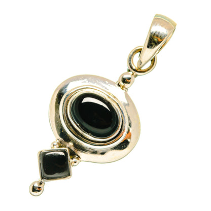 Black Onyx Pendants handcrafted by Ana Silver Co - PD3673