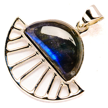 Labradorite Pendants handcrafted by Ana Silver Co - PD36734 - Photo 2