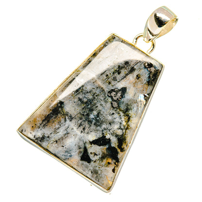 Larvikite Pendants handcrafted by Ana Silver Co - PD3698