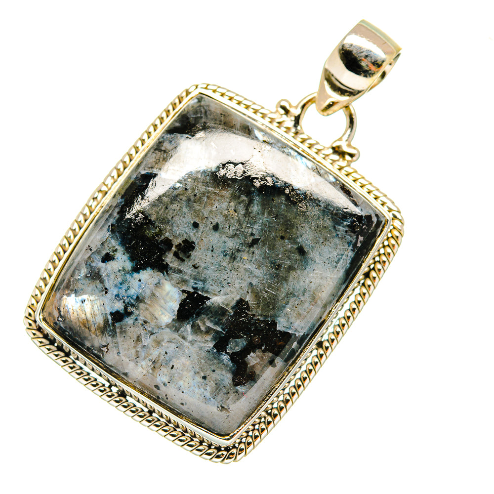 Larvikite Pendants handcrafted by Ana Silver Co - PD3699