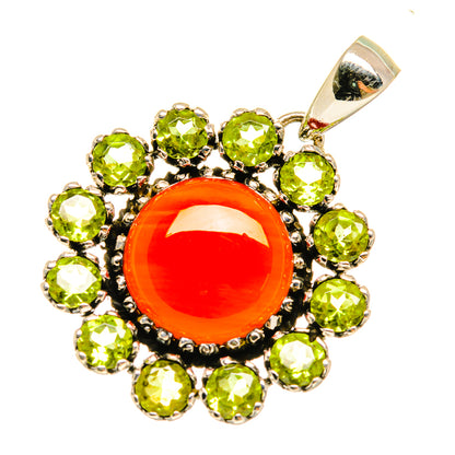Carnelian Pendants handcrafted by Ana Silver Co - PD3705