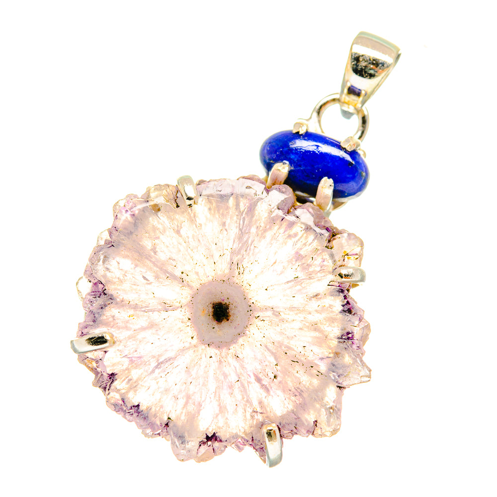 Amethyst Stalactite Pendants handcrafted by Ana Silver Co - PD3707