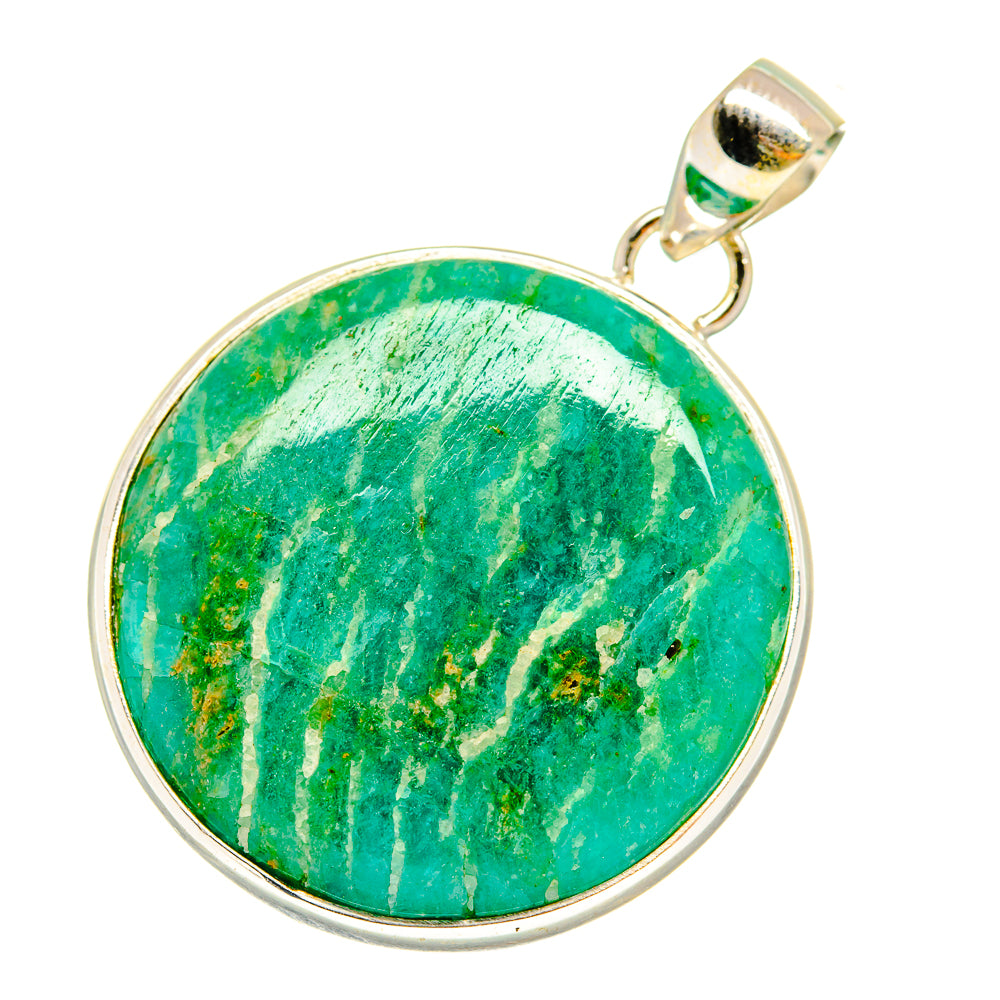 Amazonite Pendants handcrafted by Ana Silver Co - PD3708