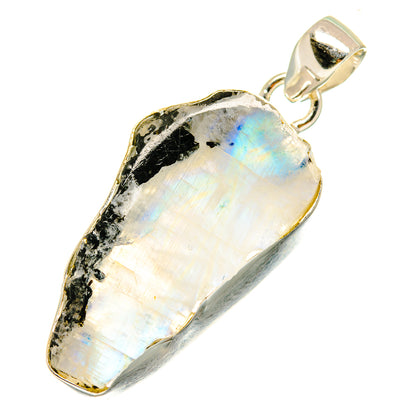 Rainbow Moonstone Pendants handcrafted by Ana Silver Co - PD3715